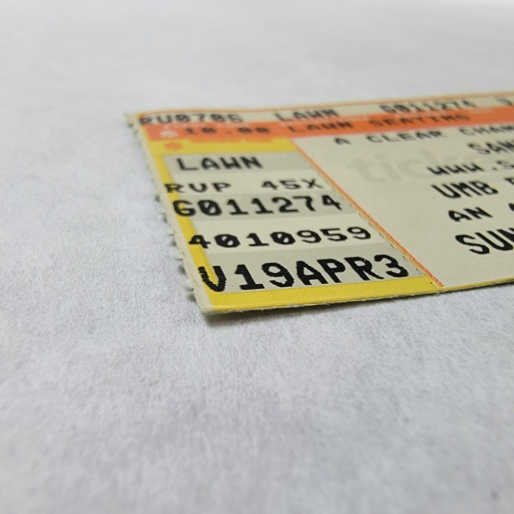 Santana Concert Ticket Stub UMB Bank Pavilion Maryland Heights MO July 6 2003 - Picture 3 of 10